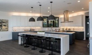 The spacious kitchen is perfect for Teigen, who is a food blogger and cookbook author.