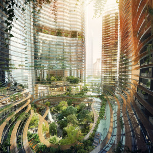 Marina One, a new high-rise development in Singapore