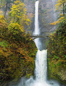 Multnomah Falls, Columbia River Gorge, Oregon