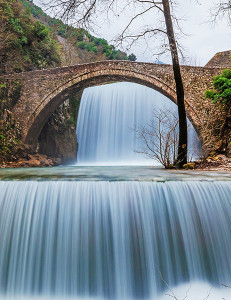 Palaiokaria Fall, Kalambaka, Greece
