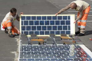 Solar panel road 2