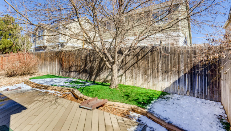 Use 16 Backyard with Deck and Artificial Grass