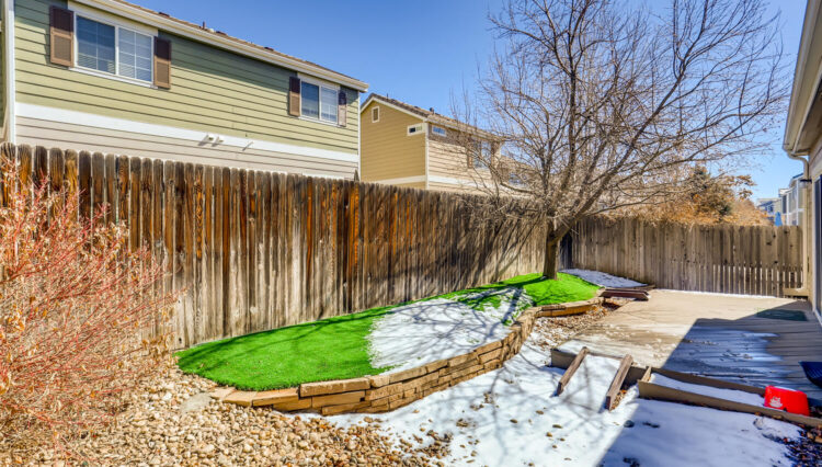 Use 17 Backyard with Deck and Artificial Grass